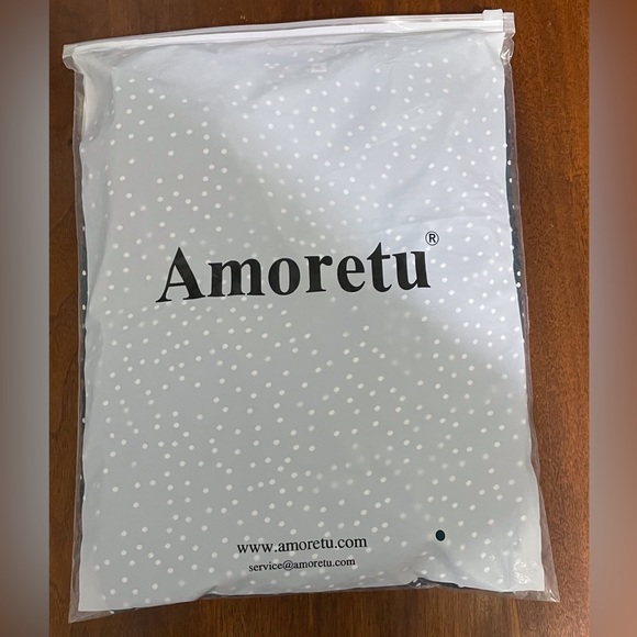 Amoretu Women’s Summer Tunic V Neck Flowy Swing Shift Dress - Picture 10 of 11